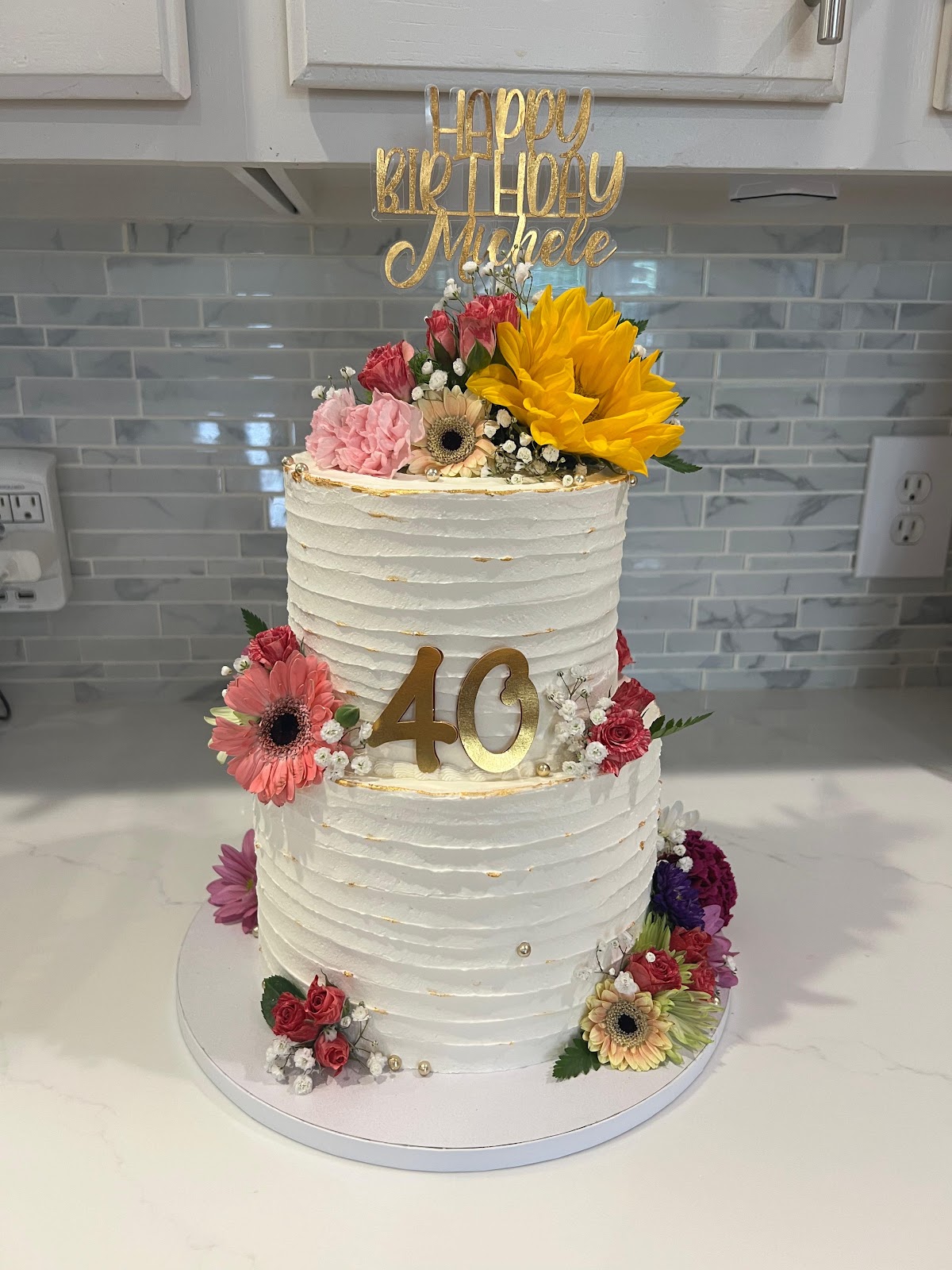 Bolo artesanal da Doce Ternura Cakes